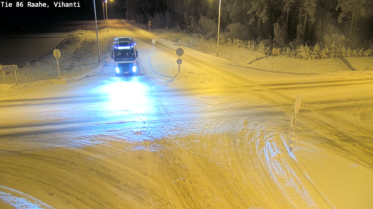 Kelikamerat Kuva Tie 86 Raahe, Vihanti, Raahe, Pohjois-Pohjanmaa