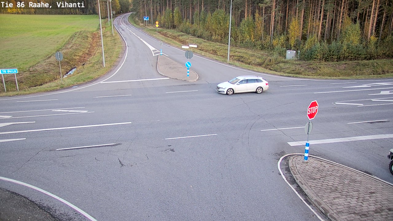 Kelikamerat Kuva Tie 86 Raahe, Vihanti, Raahe, Pohjois-Pohjanmaa