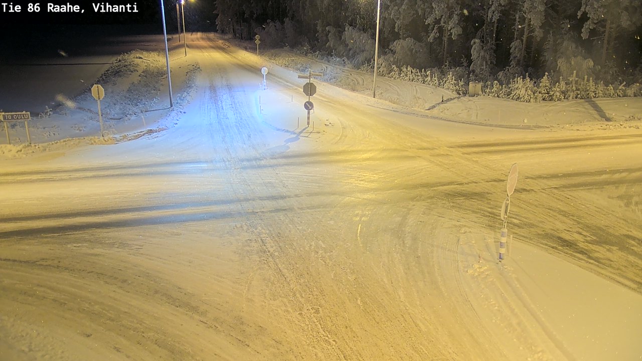 Kelikamerat Kuva Tie 86 Raahe, Vihanti, Raahe, Pohjois-Pohjanmaa