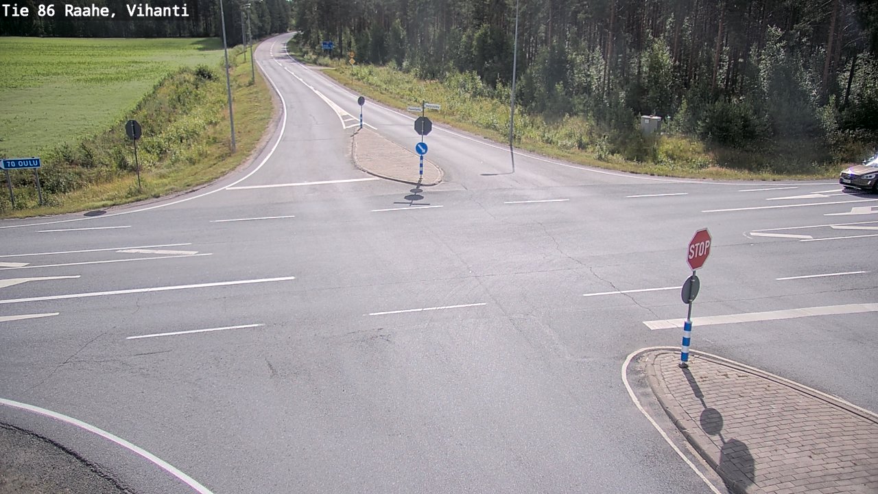 Kelikamerat Kuva Tie 86 Raahe, Vihanti, Raahe, Pohjois-Pohjanmaa