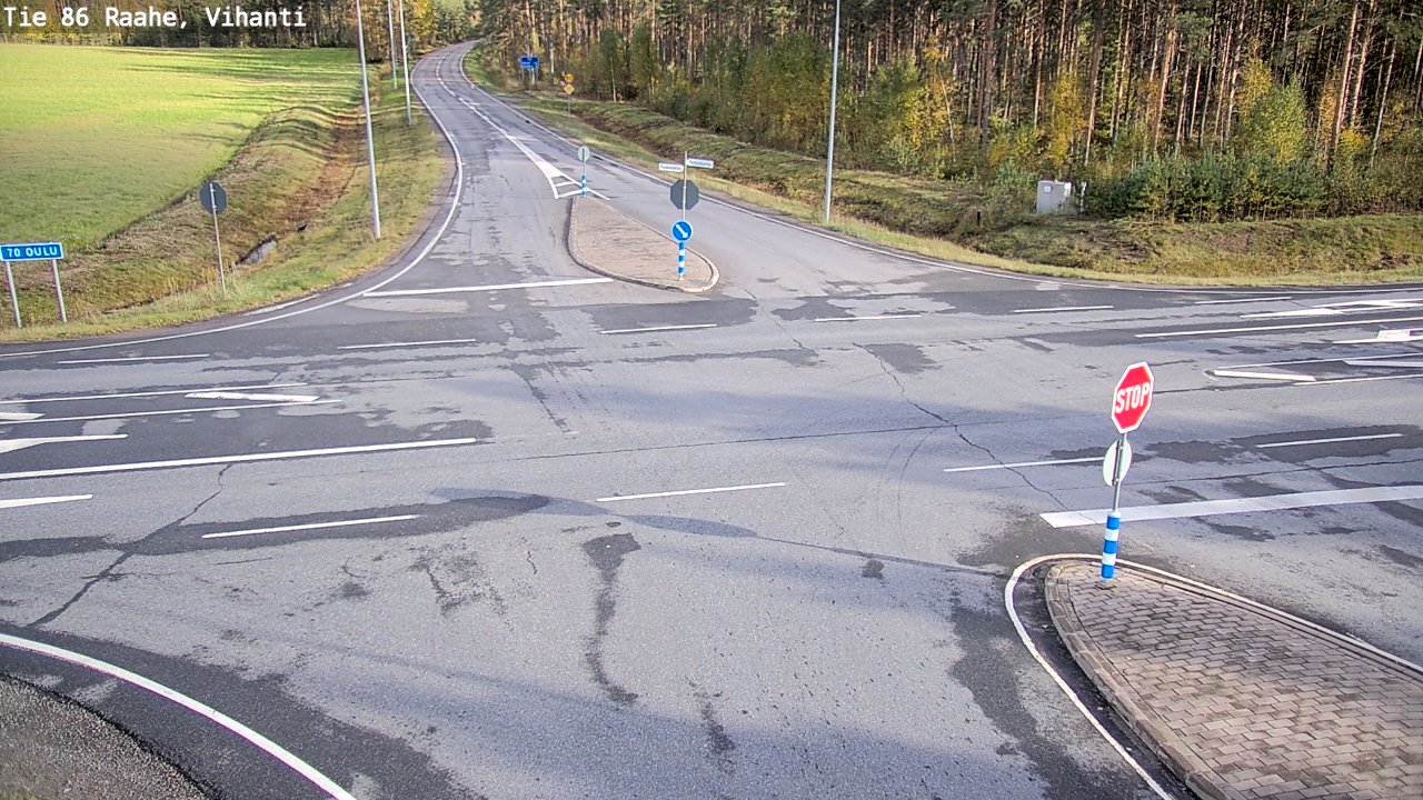 Kelikamerat Kuva Tie 86 Raahe, Vihanti, Raahe, Pohjois-Pohjanmaa