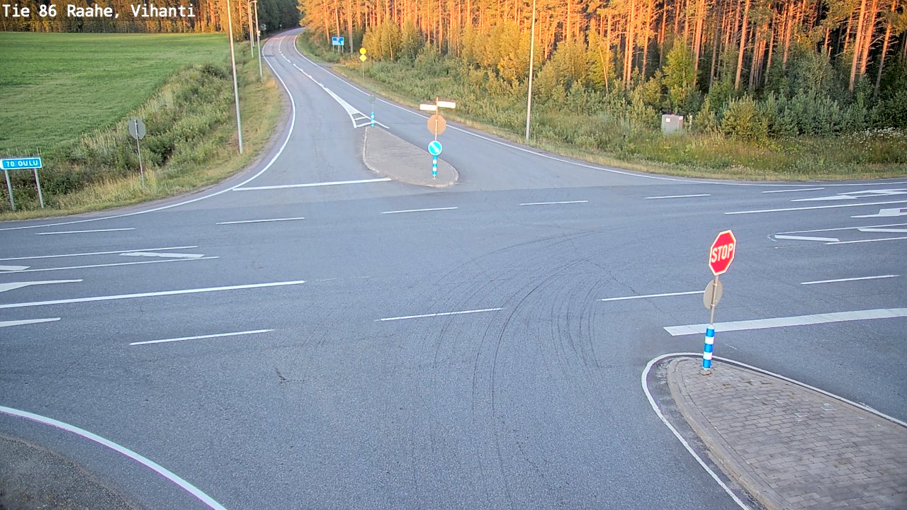 Kelikamerat Kuva Tie 86 Raahe, Vihanti, Raahe, Pohjois-Pohjanmaa