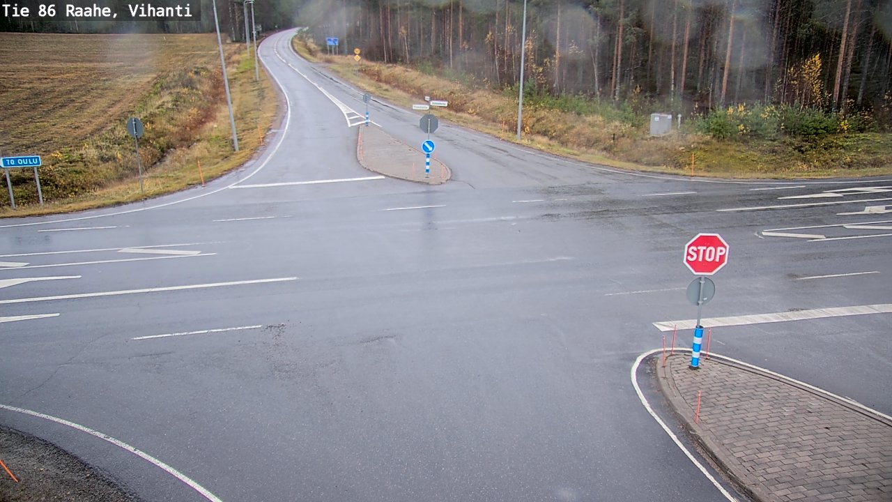 Kelikamerat Kuva Tie 86 Raahe, Vihanti, Raahe, Pohjois-Pohjanmaa