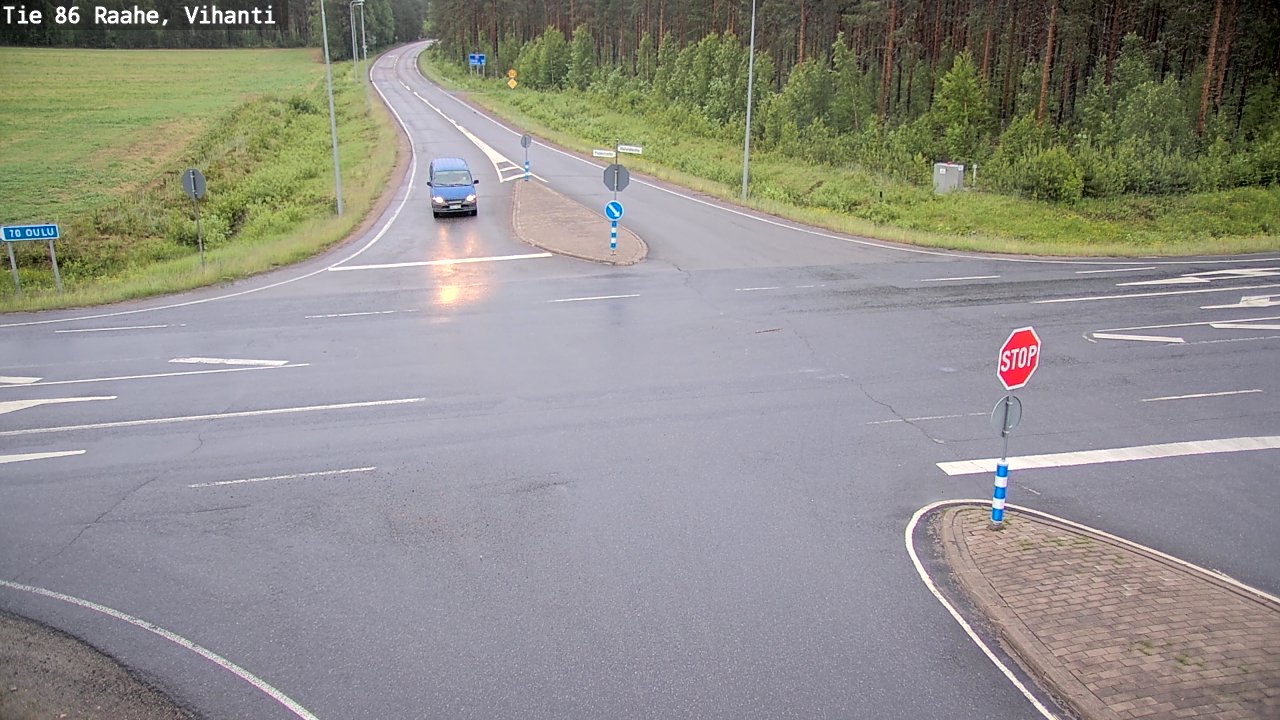 Kelikamerat Kuva Tie 86 Raahe, Vihanti, Raahe, Pohjois-Pohjanmaa