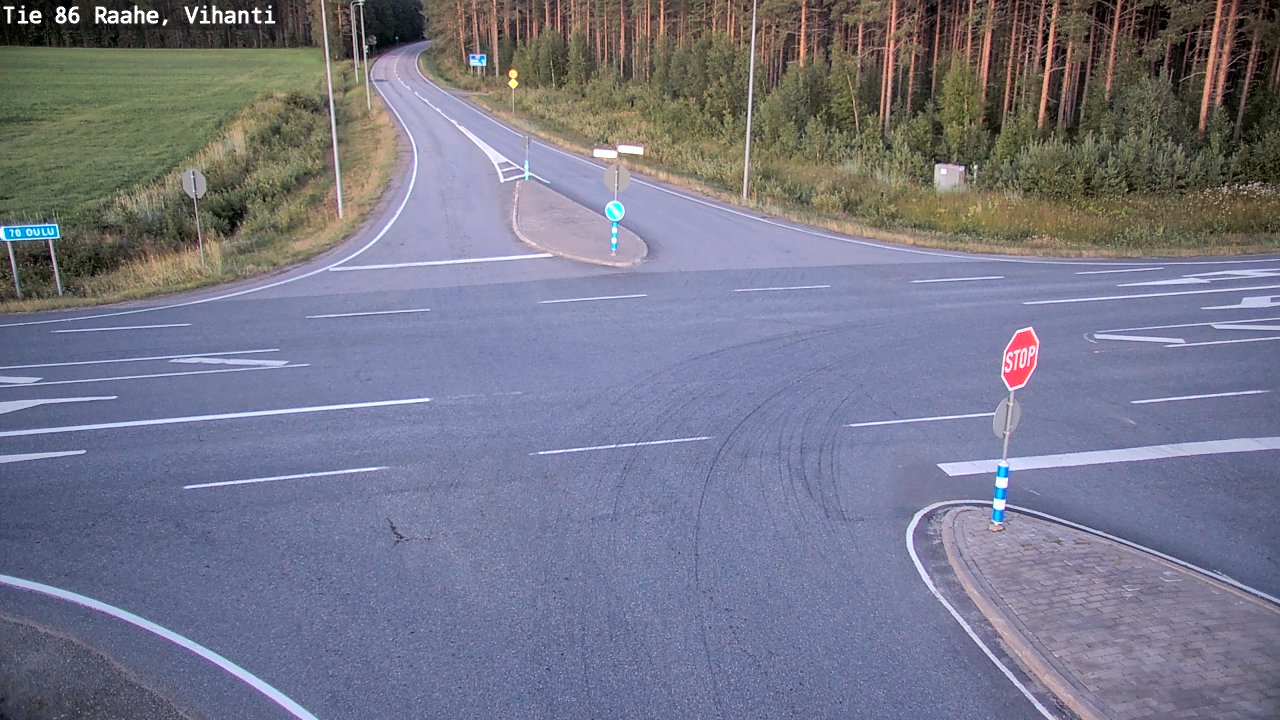 Kelikamerat Kuva Tie 86 Raahe, Vihanti, Raahe, Pohjois-Pohjanmaa