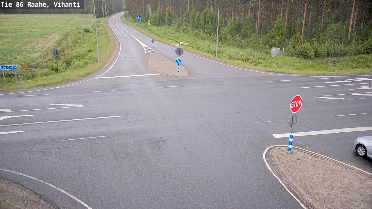 Kelikamerat Kuva Tie 86 Raahe, Vihanti, Raahe, Pohjois-Pohjanmaa