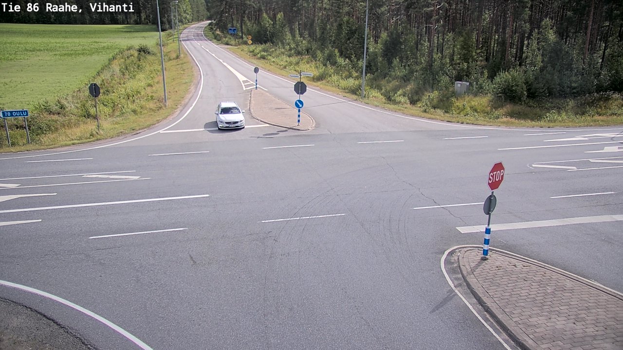 Kelikamerat Kuva Tie 86 Raahe, Vihanti, Raahe, Pohjois-Pohjanmaa