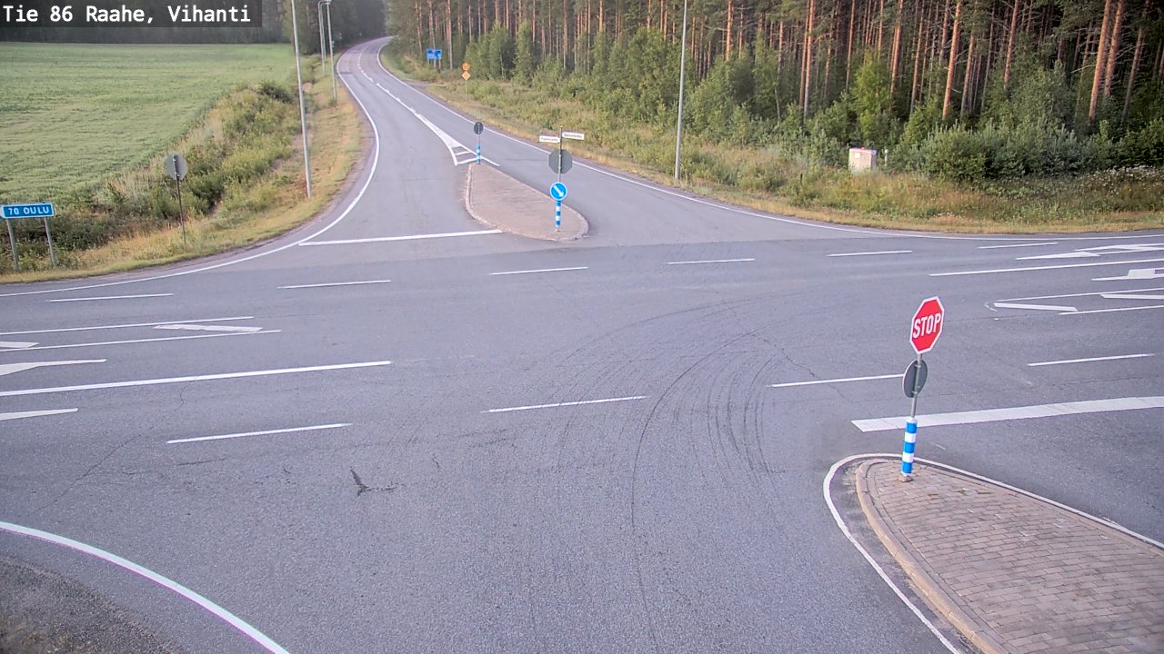 Kelikamerat Kuva Tie 86 Raahe, Vihanti, Raahe, Pohjois-Pohjanmaa