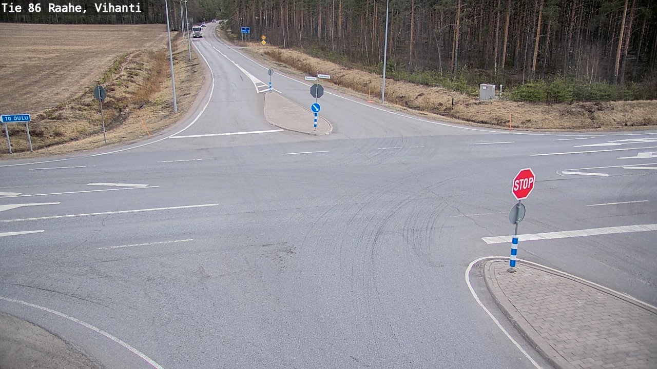 Kelikamerat Kuva Tie 86 Raahe, Vihanti, Raahe, Pohjois-Pohjanmaa