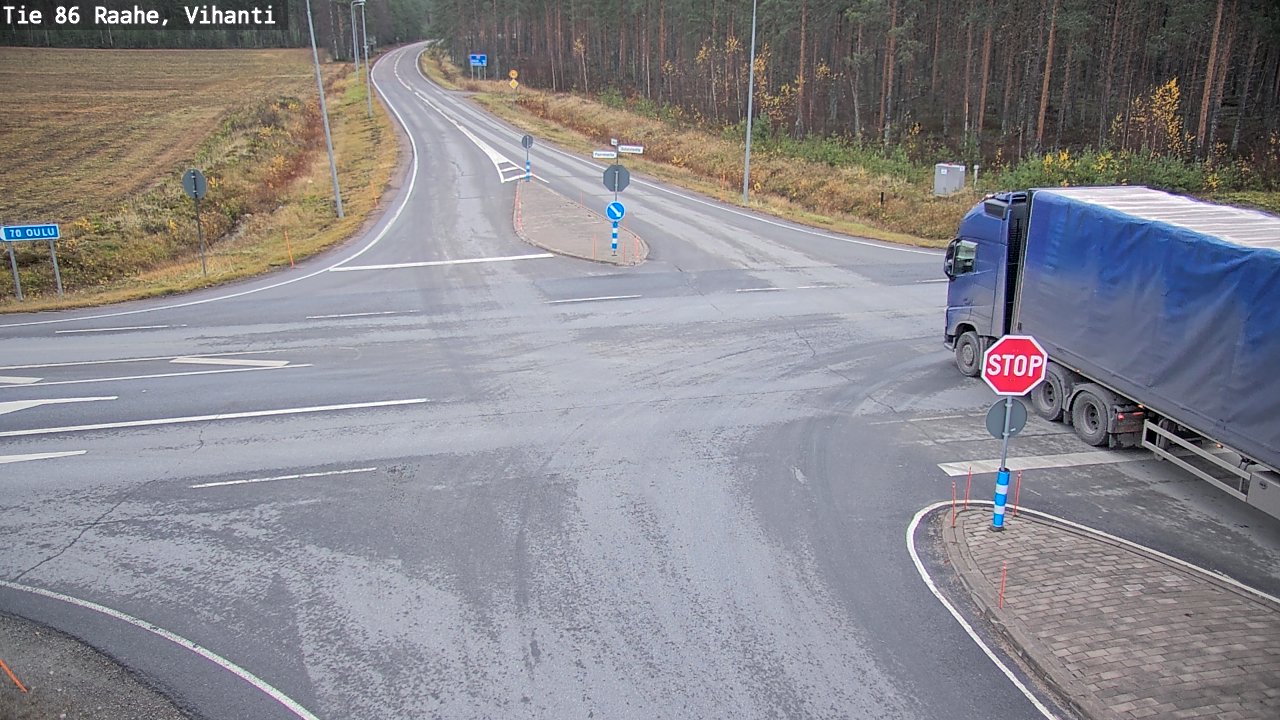 Kelikamerat Kuva Tie 86 Raahe, Vihanti, Raahe, Pohjois-Pohjanmaa