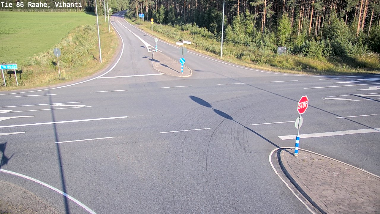 Kelikamerat Kuva Tie 86 Raahe, Vihanti, Raahe, Pohjois-Pohjanmaa