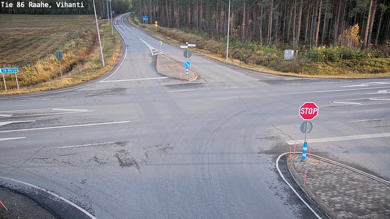 Kelikamerat Kuva Tie 86 Raahe, Vihanti, Raahe, Pohjois-Pohjanmaa