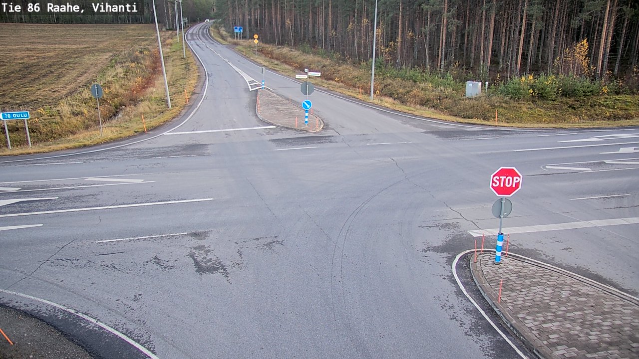 Kelikamerat Kuva Tie 86 Raahe, Vihanti, Raahe, Pohjois-Pohjanmaa