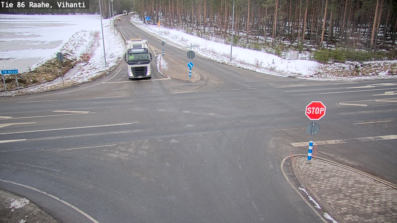 Kelikamerat Kuva Tie 86 Raahe, Vihanti, Raahe, Pohjois-Pohjanmaa