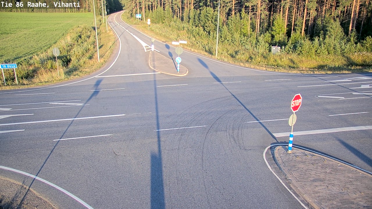 Kelikamerat Kuva Tie 86 Raahe, Vihanti, Raahe, Pohjois-Pohjanmaa