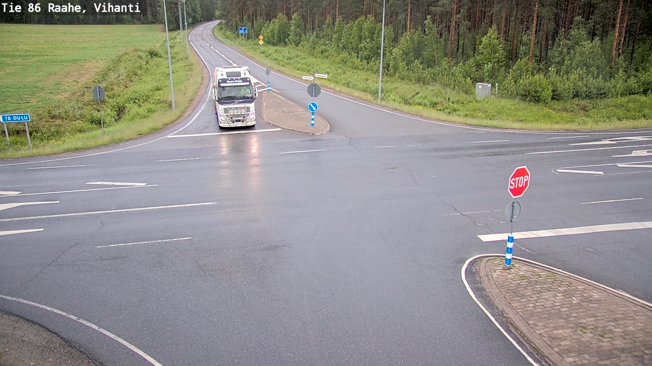 Kelikamerat Kuva Tie 86 Raahe, Vihanti, Raahe, Pohjois-Pohjanmaa