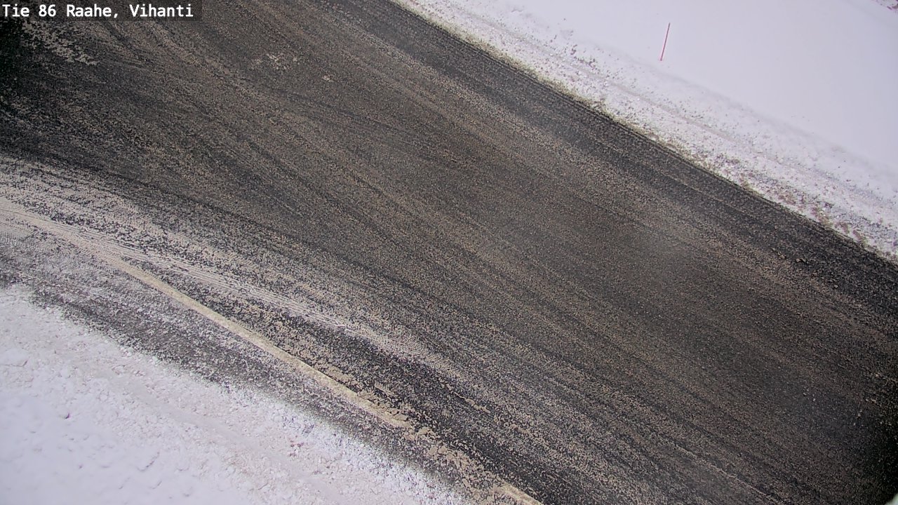 Weather Camera Image Väg 86 Raahe, Vihanti, Raahe, Pohjois-Pohjanmaa