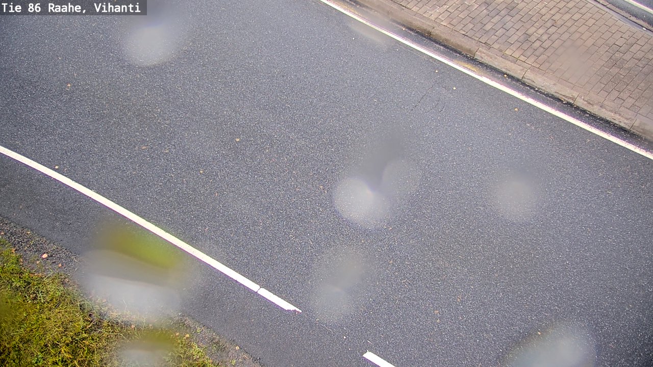 Weather Camera Image Väg 86 Raahe, Vihanti, Raahe, Pohjois-Pohjanmaa
