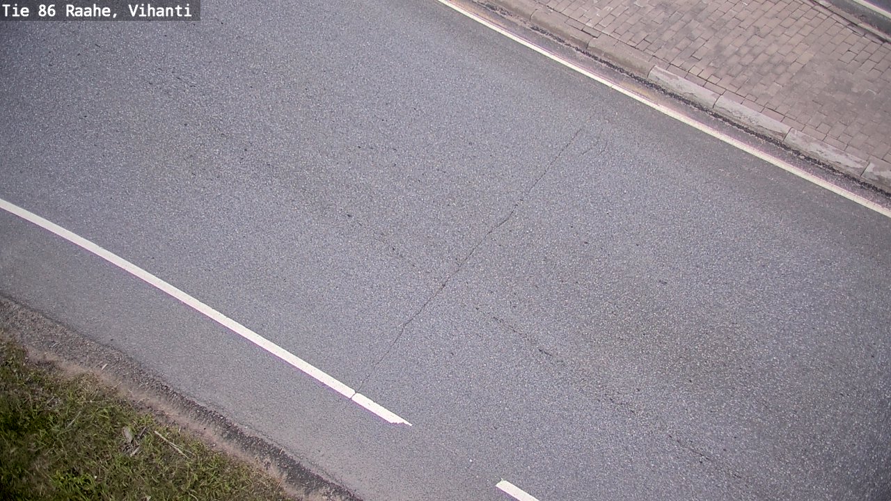 Weather Camera Image Väg 86 Raahe, Vihanti, Raahe, Pohjois-Pohjanmaa