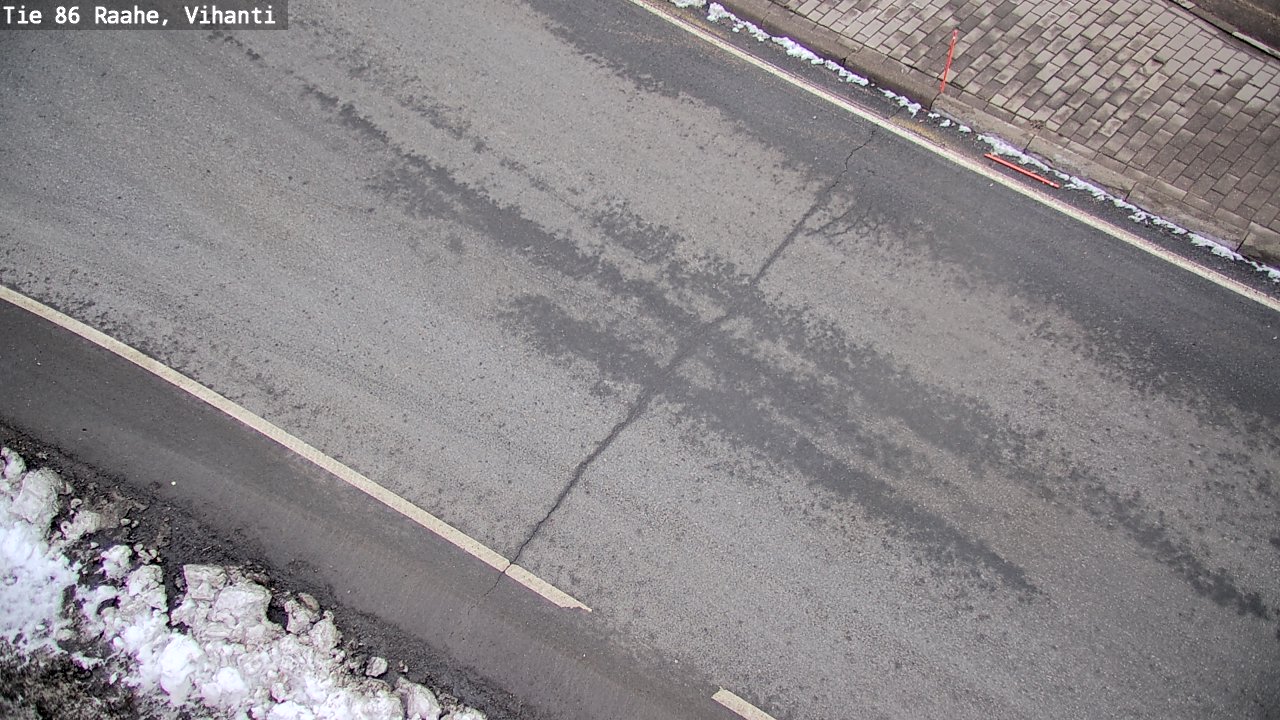 Weather Camera Image Väg 86 Raahe, Vihanti, Raahe, Pohjois-Pohjanmaa
