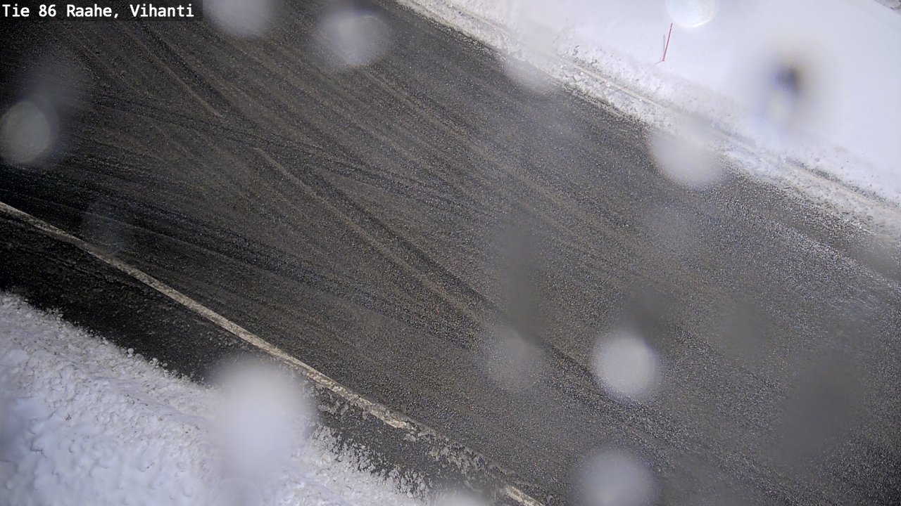 Weather Camera Image Väg 86 Raahe, Vihanti, Raahe, Pohjois-Pohjanmaa