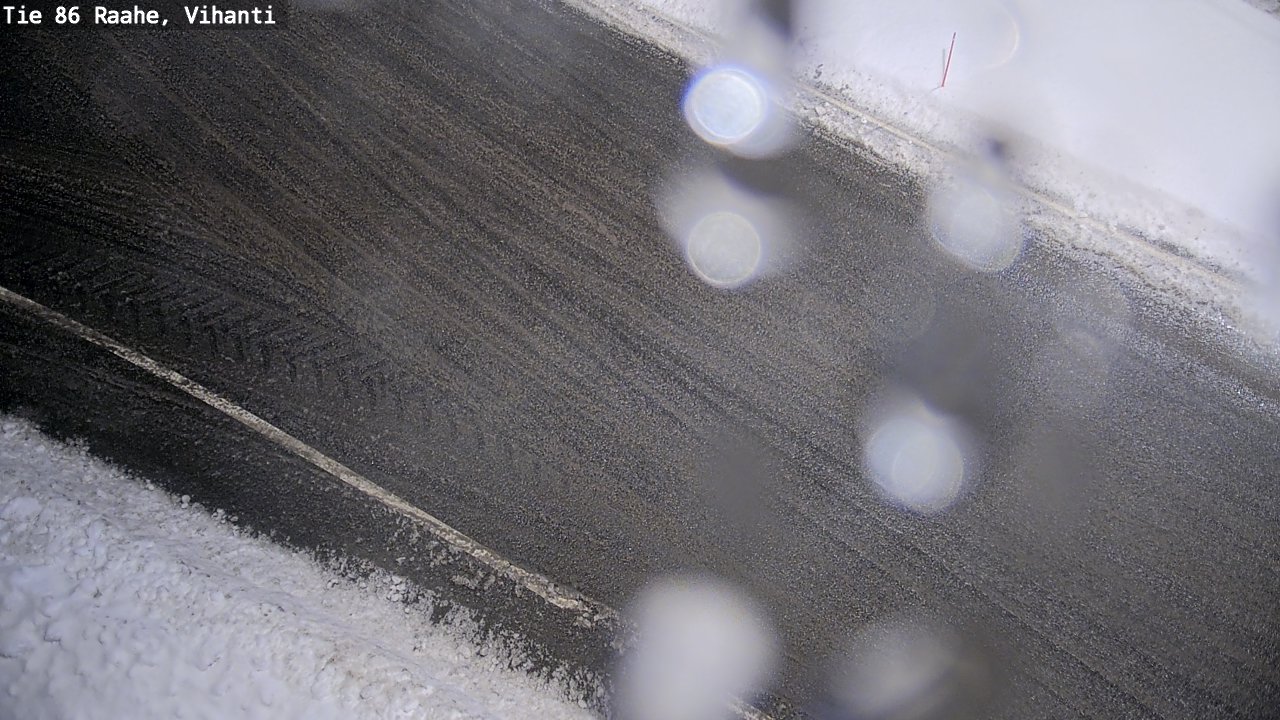 Weather Camera Image Väg 86 Raahe, Vihanti, Raahe, Pohjois-Pohjanmaa