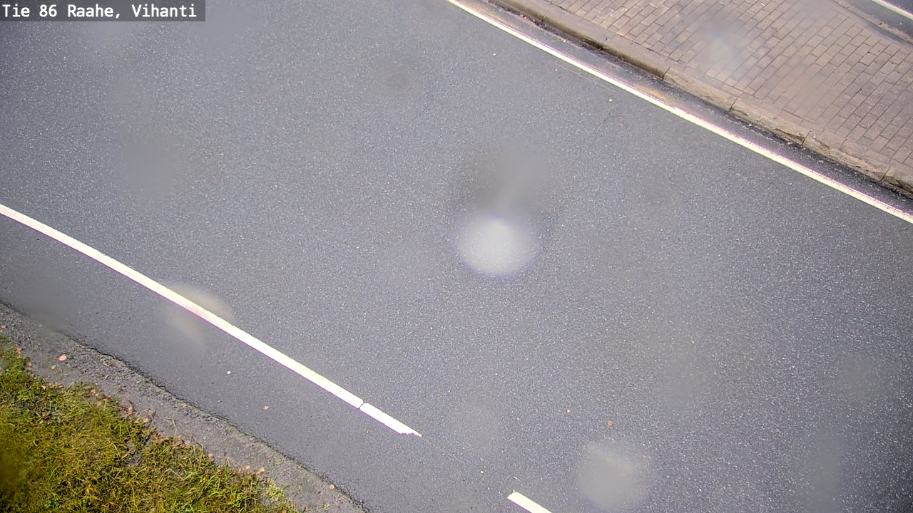 Weather Camera Image Road 86 Raahe, Vihanti, Raahe, Pohjois-Pohjanmaa