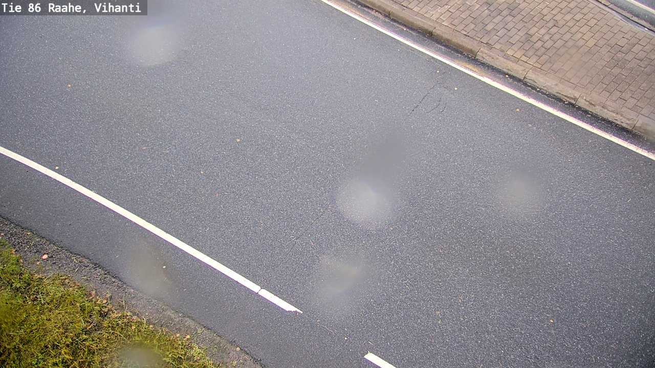 Weather Camera Image Väg 86 Raahe, Vihanti, Raahe, Pohjois-Pohjanmaa
