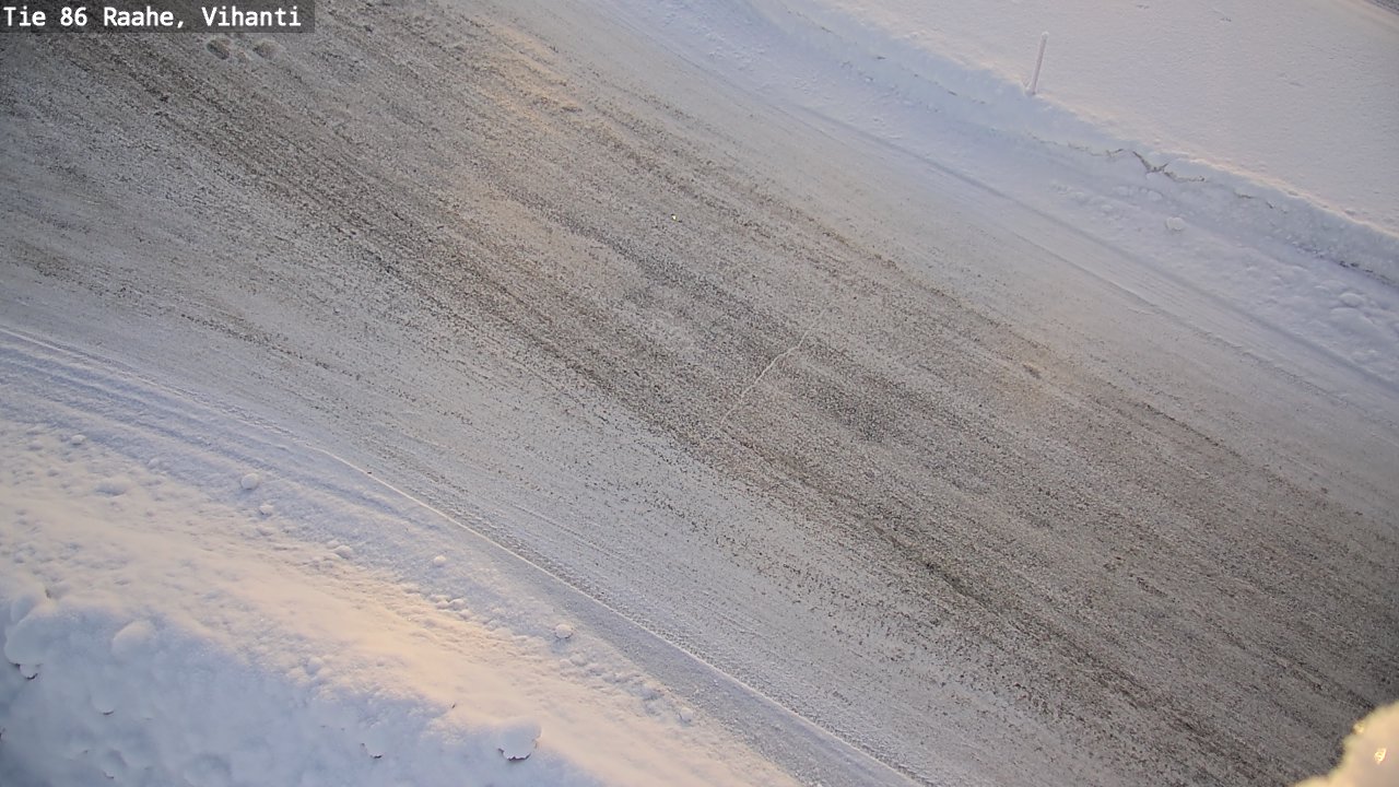 Weather Camera Image Road 86 Raahe, Vihanti, Raahe, Pohjois-Pohjanmaa