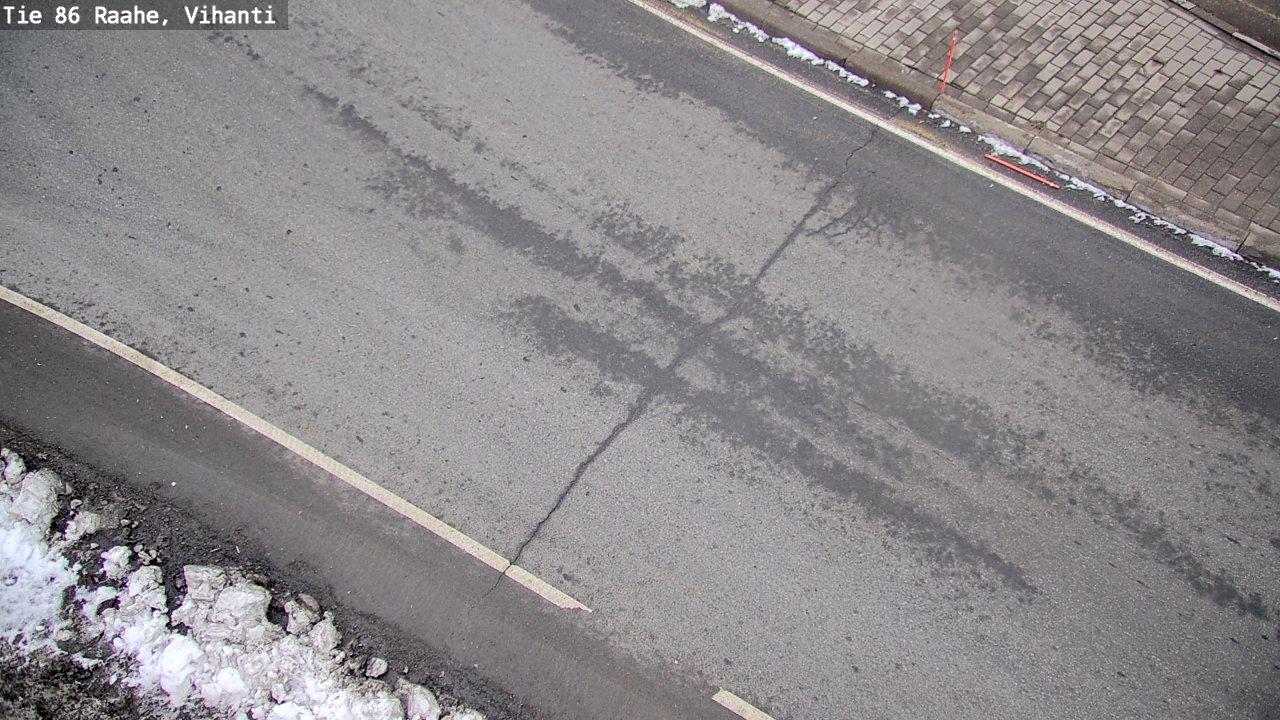 Weather Camera Image Väg 86 Raahe, Vihanti, Raahe, Pohjois-Pohjanmaa