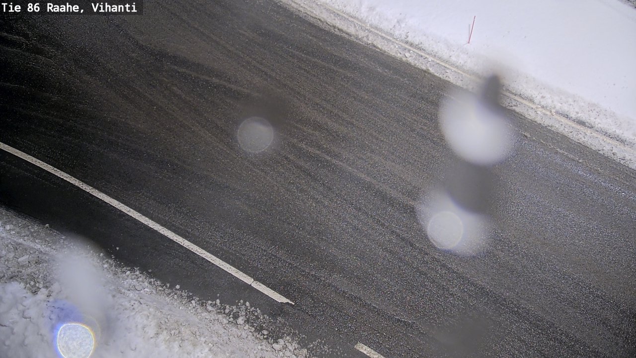 Weather Camera Image Väg 86 Raahe, Vihanti, Raahe, Pohjois-Pohjanmaa