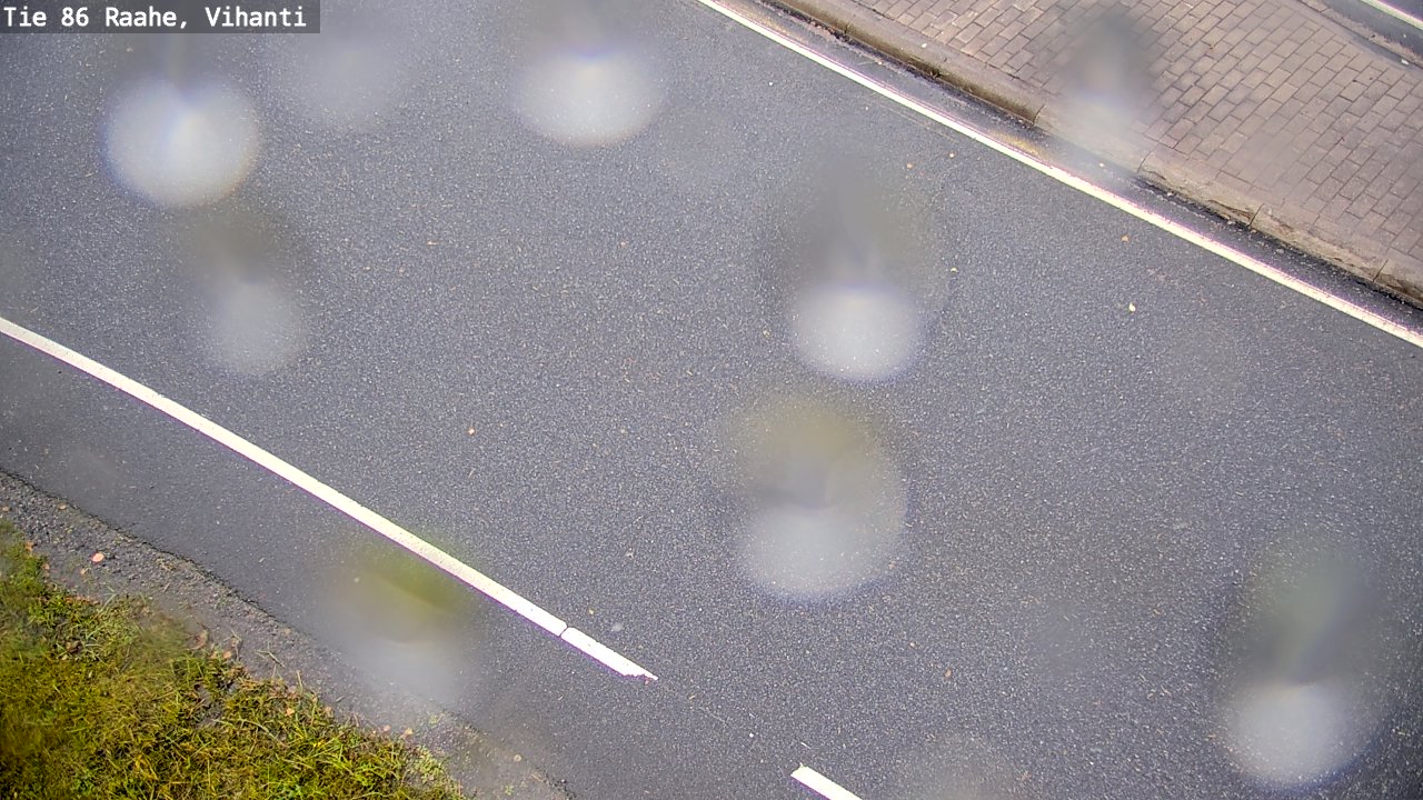 Weather Camera Image Väg 86 Raahe, Vihanti, Raahe, Pohjois-Pohjanmaa
