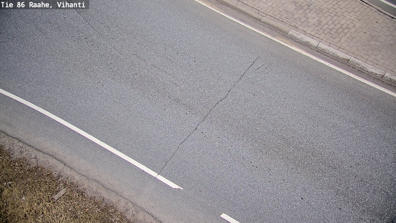 Weather Camera Image Road 86 Raahe, Vihanti, Raahe, Pohjois-Pohjanmaa