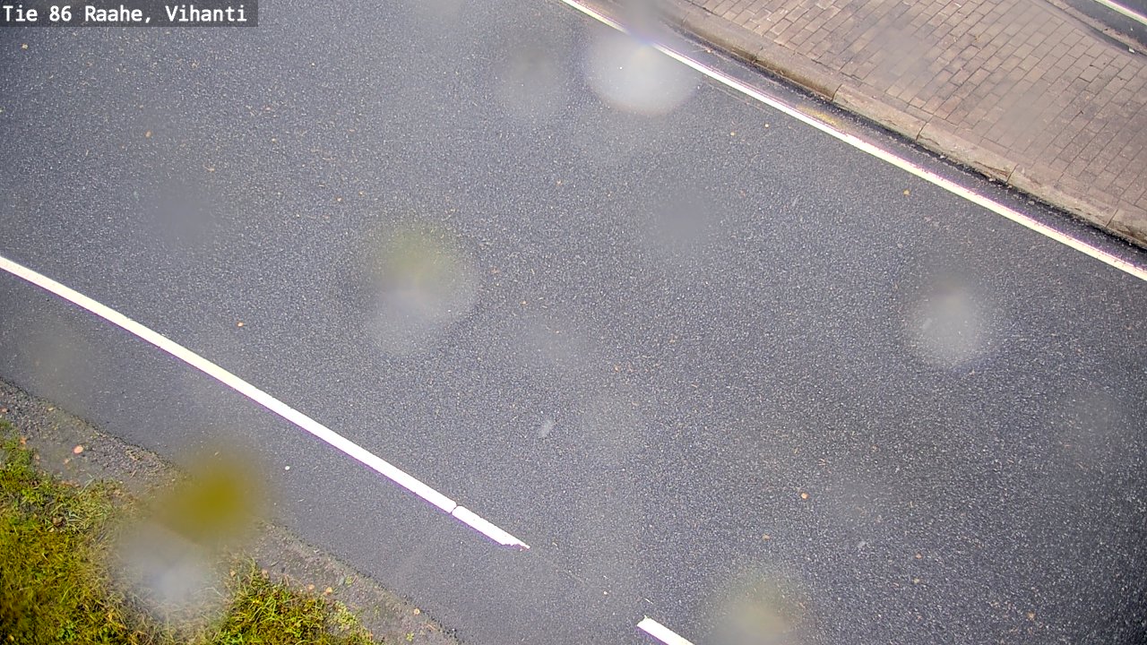 Weather Camera Image Väg 86 Raahe, Vihanti, Raahe, Pohjois-Pohjanmaa