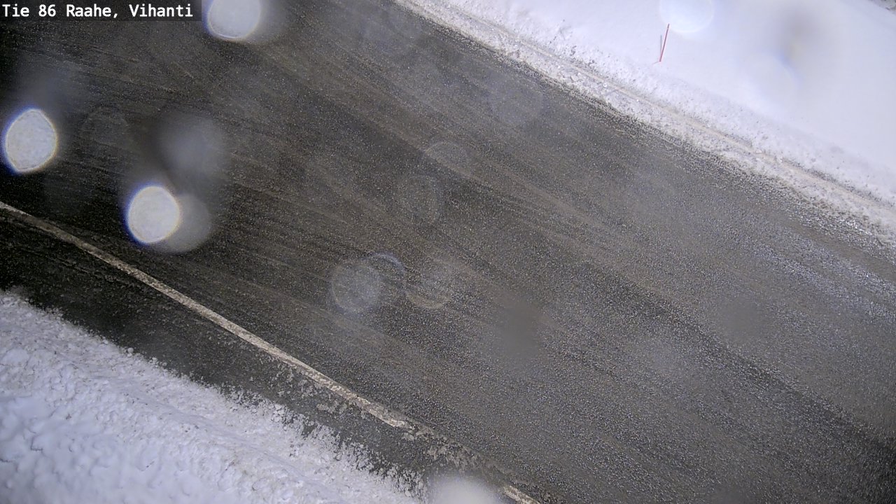 Weather Camera Image Väg 86 Raahe, Vihanti, Raahe, Pohjois-Pohjanmaa
