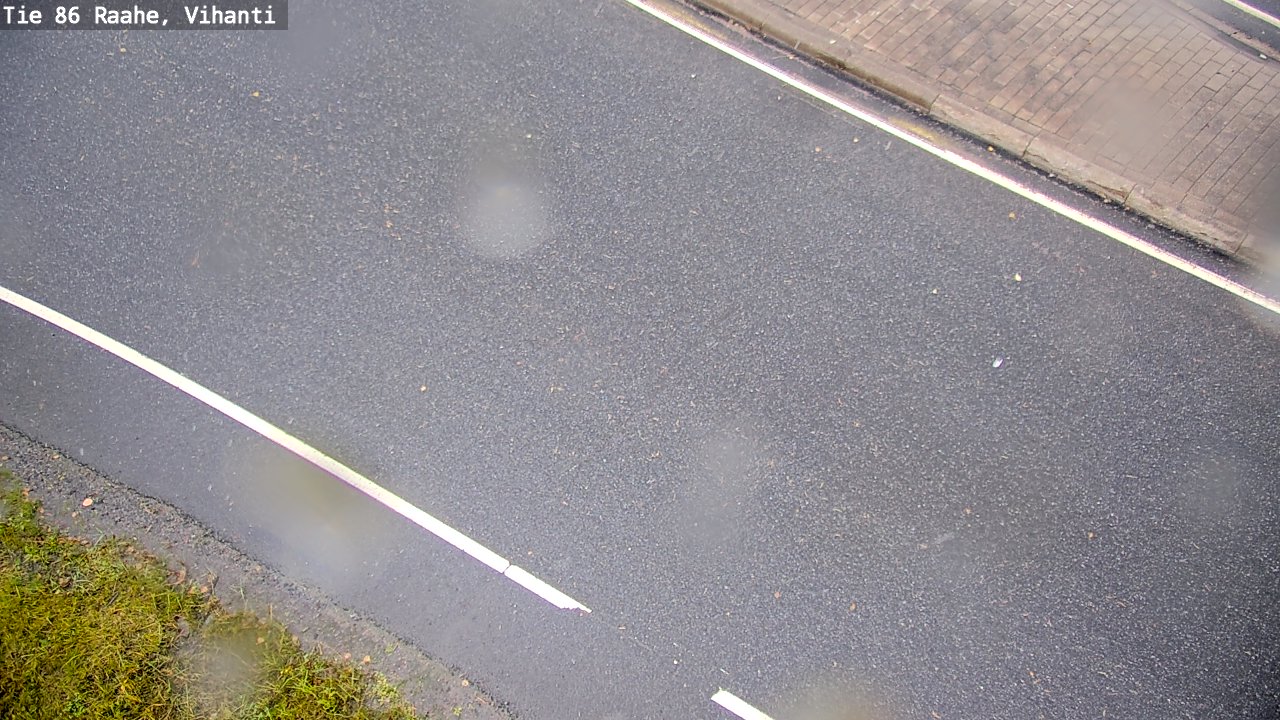 Weather Camera Image Väg 86 Raahe, Vihanti, Raahe, Pohjois-Pohjanmaa