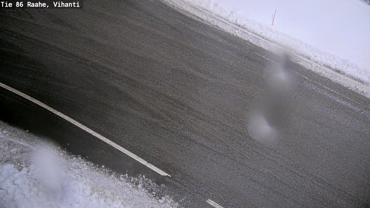 Weather Camera Image Väg 86 Raahe, Vihanti, Raahe, Pohjois-Pohjanmaa