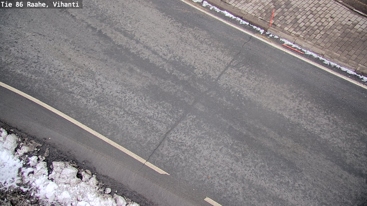 Weather Camera Image Väg 86 Raahe, Vihanti, Raahe, Pohjois-Pohjanmaa