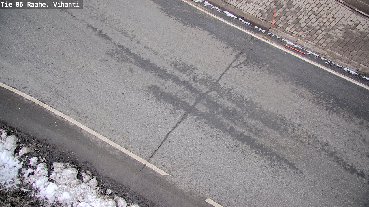 Weather Camera Image Väg 86 Raahe, Vihanti, Raahe, Pohjois-Pohjanmaa