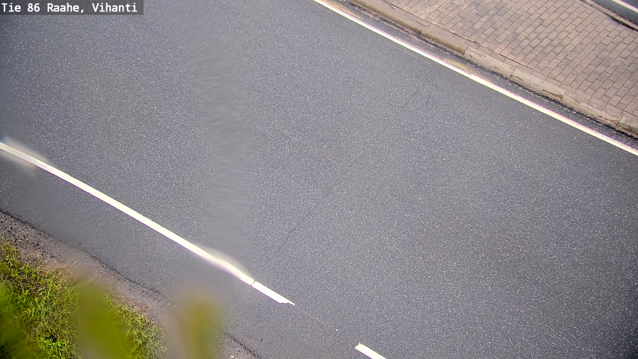 Weather Camera Image Väg 86 Raahe, Vihanti, Raahe, Pohjois-Pohjanmaa