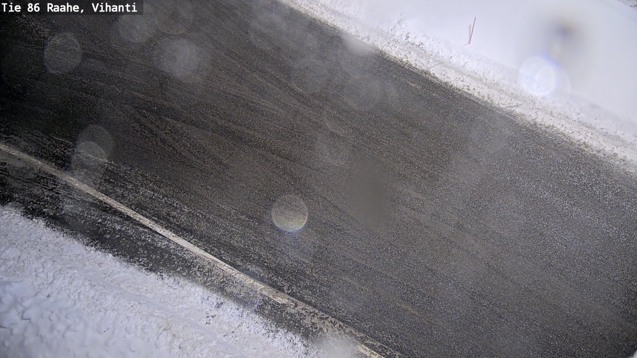 Weather Camera Image Väg 86 Raahe, Vihanti, Raahe, Pohjois-Pohjanmaa