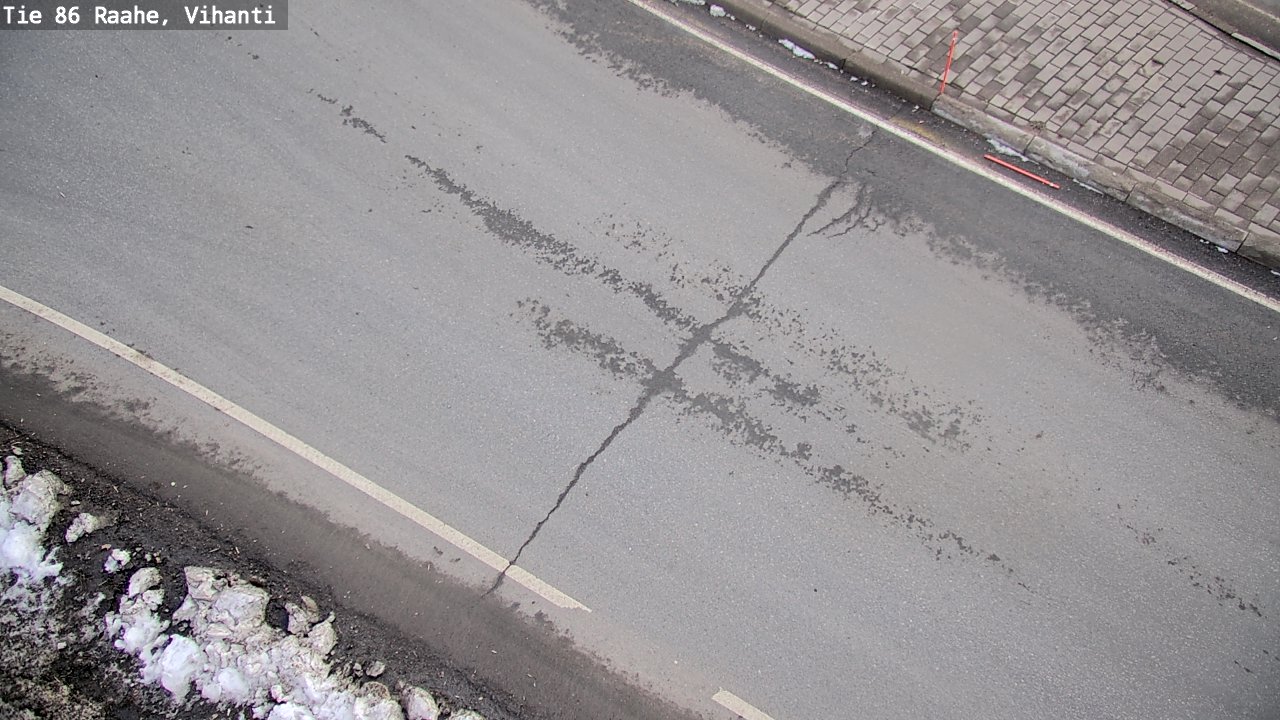 Weather Camera Image Road 86 Raahe, Vihanti, Raahe, Pohjois-Pohjanmaa