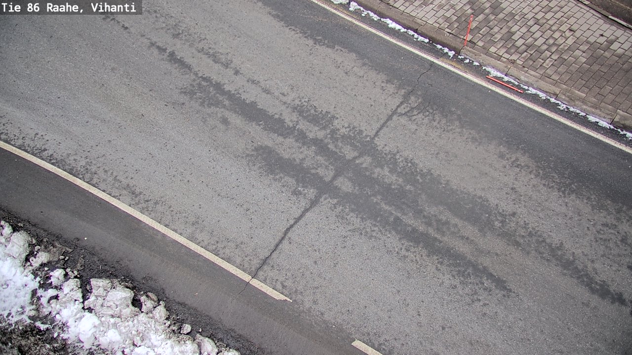 Weather Camera Image Väg 86 Raahe, Vihanti, Raahe, Pohjois-Pohjanmaa