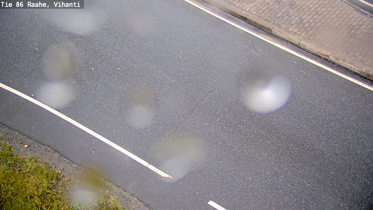 Weather Camera Image Väg 86 Raahe, Vihanti, Raahe, Pohjois-Pohjanmaa