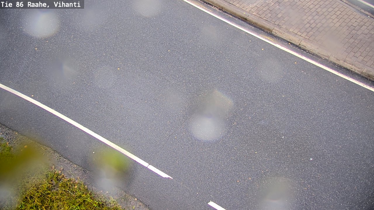 Weather Camera Image Väg 86 Raahe, Vihanti, Raahe, Pohjois-Pohjanmaa