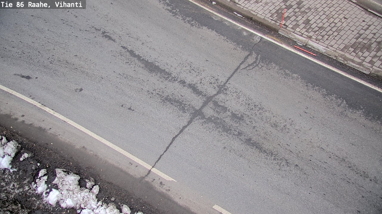 Weather Camera Image Road 86 Raahe, Vihanti, Raahe, Pohjois-Pohjanmaa
