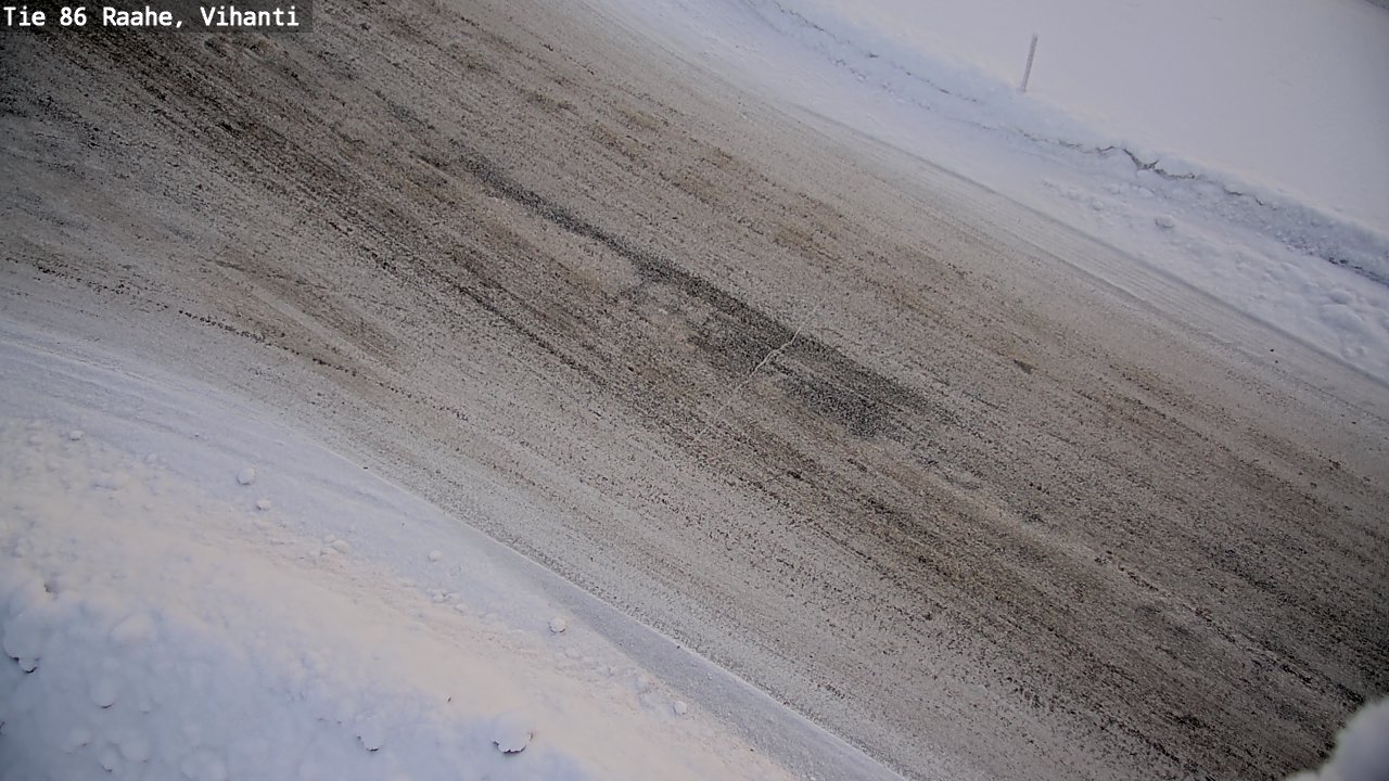 Weather Camera Image Road 86 Raahe, Vihanti, Raahe, Pohjois-Pohjanmaa