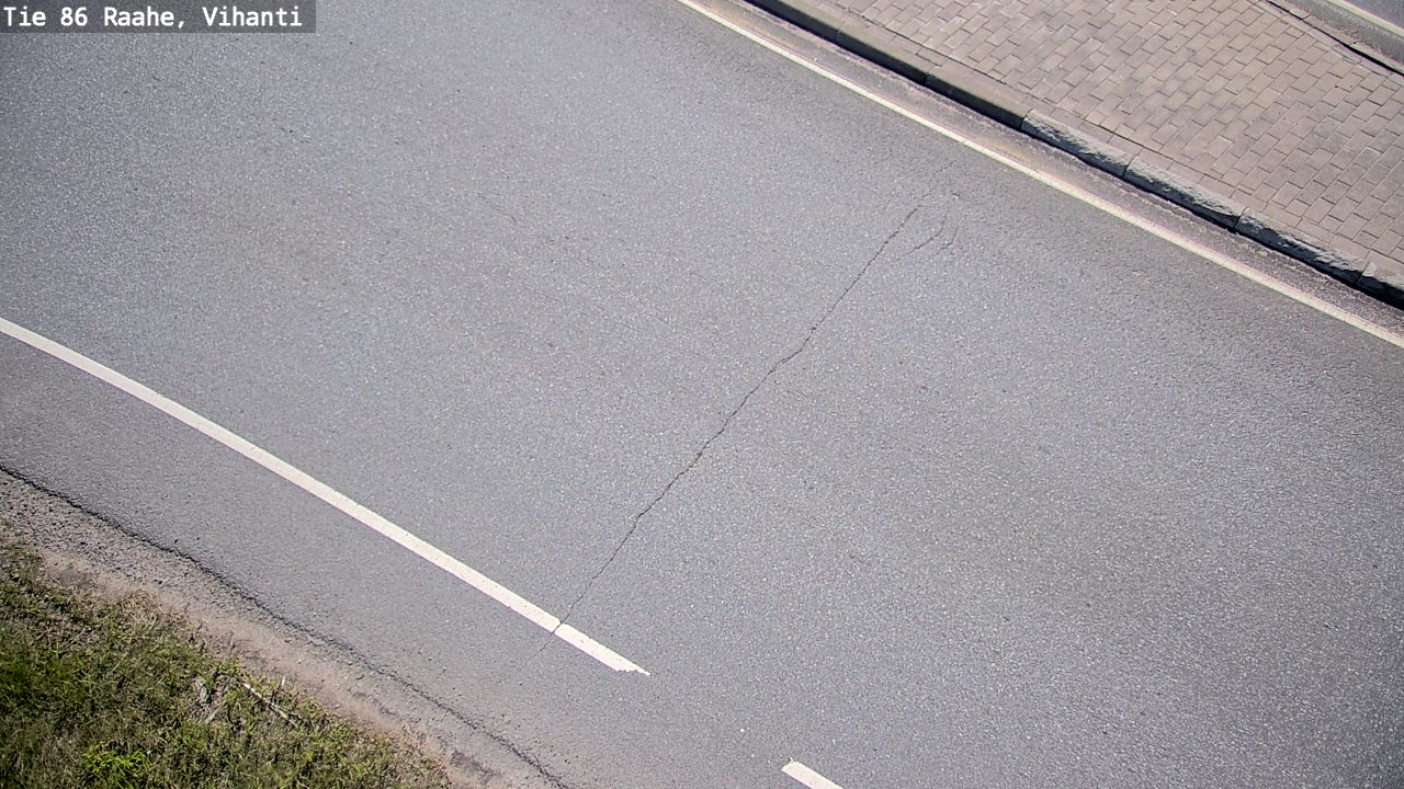 Weather Camera Image Väg 86 Raahe, Vihanti, Raahe, Pohjois-Pohjanmaa