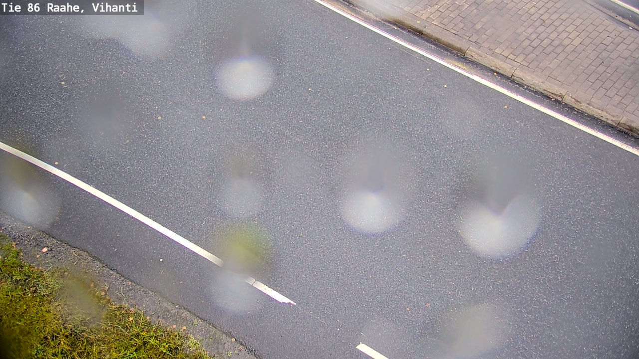 Weather Camera Image Väg 86 Raahe, Vihanti, Raahe, Pohjois-Pohjanmaa