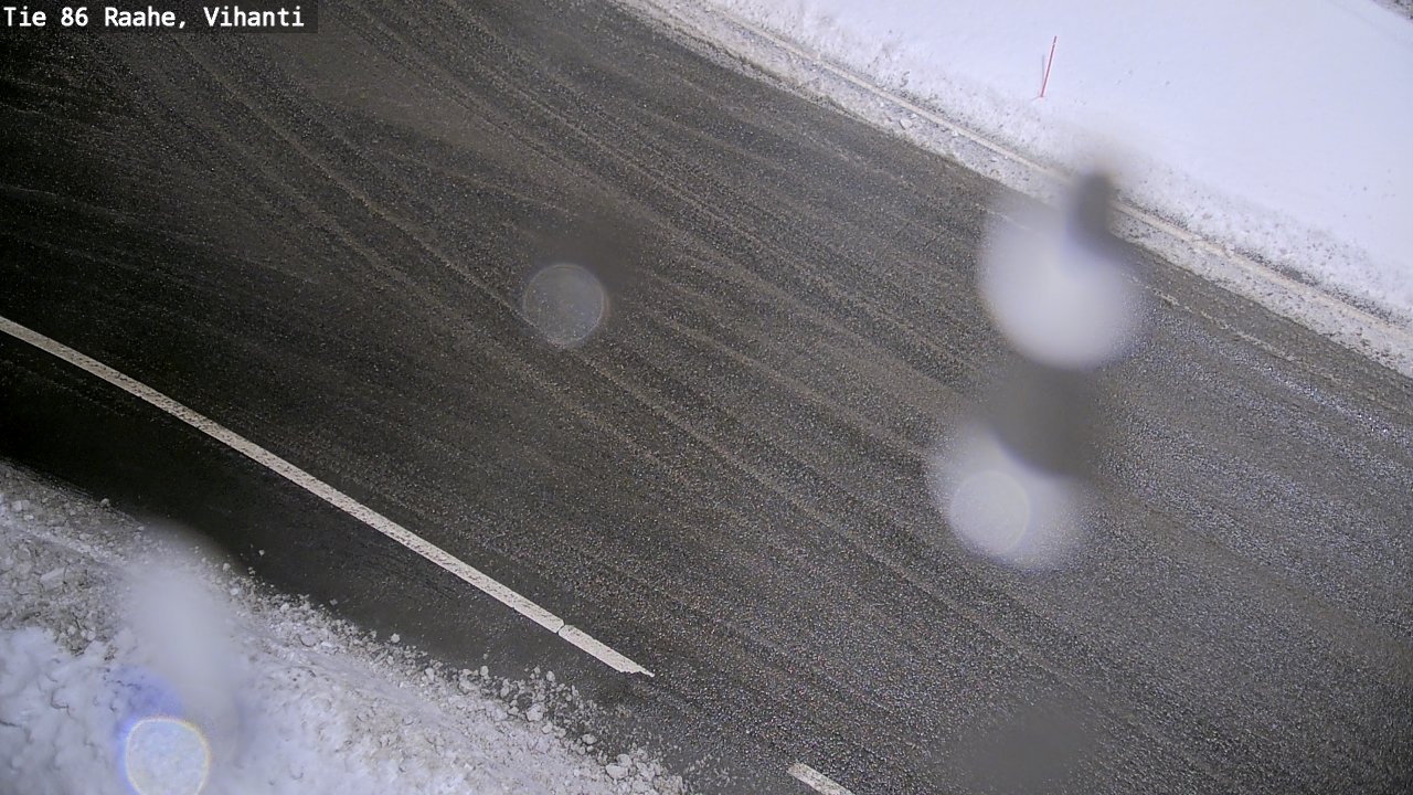 Weather Camera Image Väg 86 Raahe, Vihanti, Raahe, Pohjois-Pohjanmaa